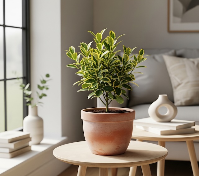 은사철나무, Euonymus japonica