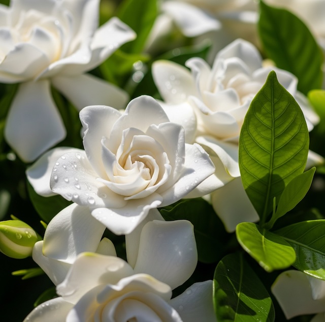 치자나무, Gardenia jasminoides