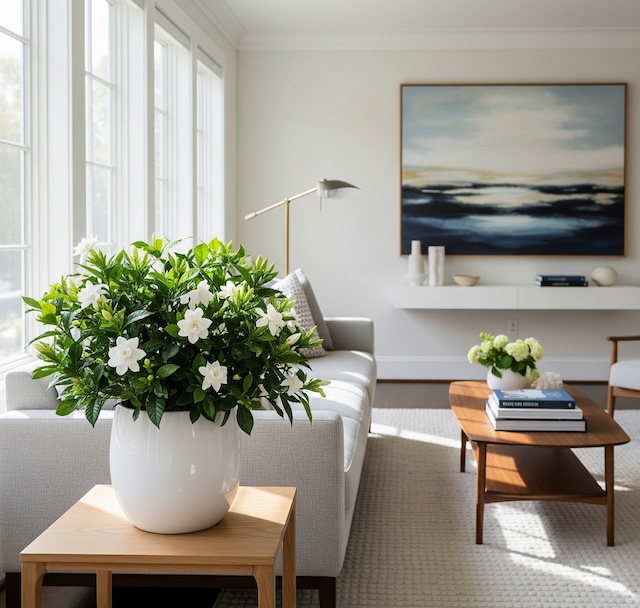 치자나무, Gardenia jasminoides