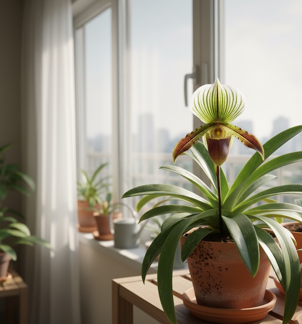 파피오페딜럼, Paphiopedilum hybrids