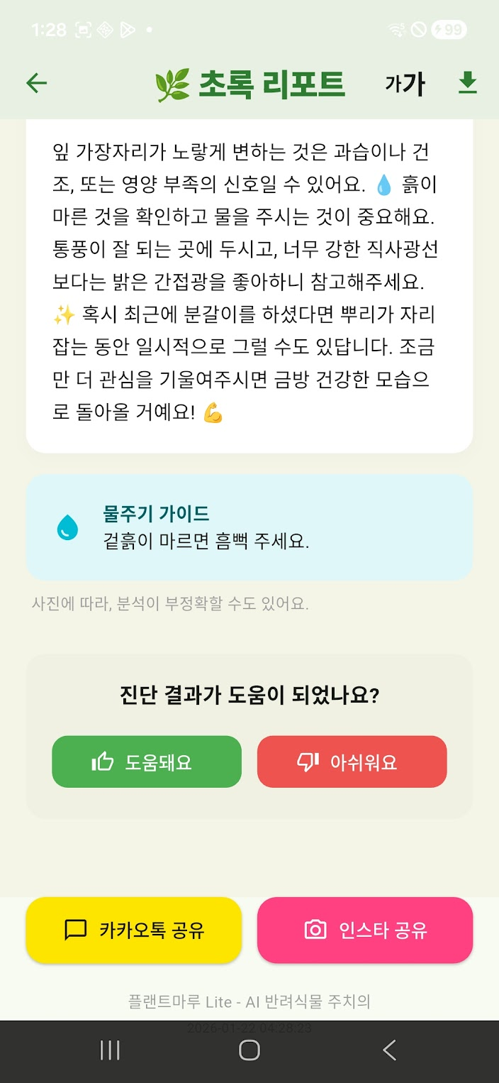 플랜트마루 분석 결과