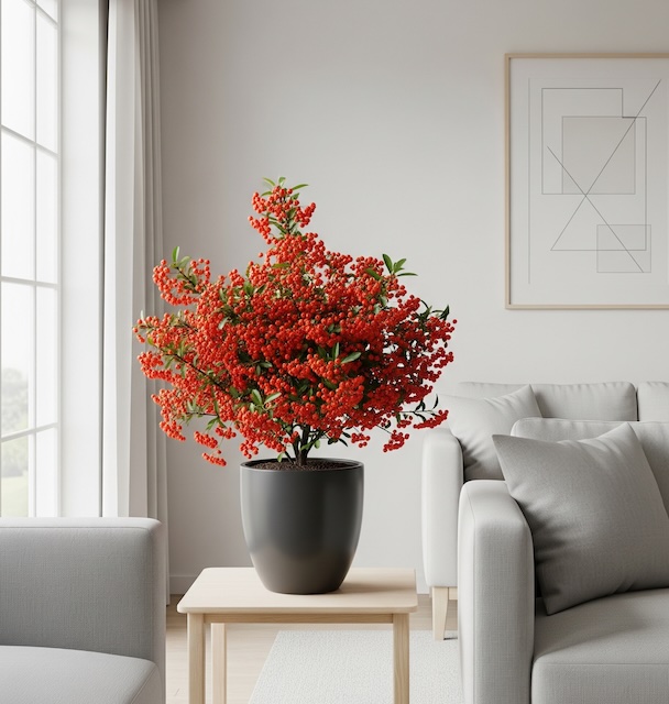 피라칸사, pyracantha-coccinea