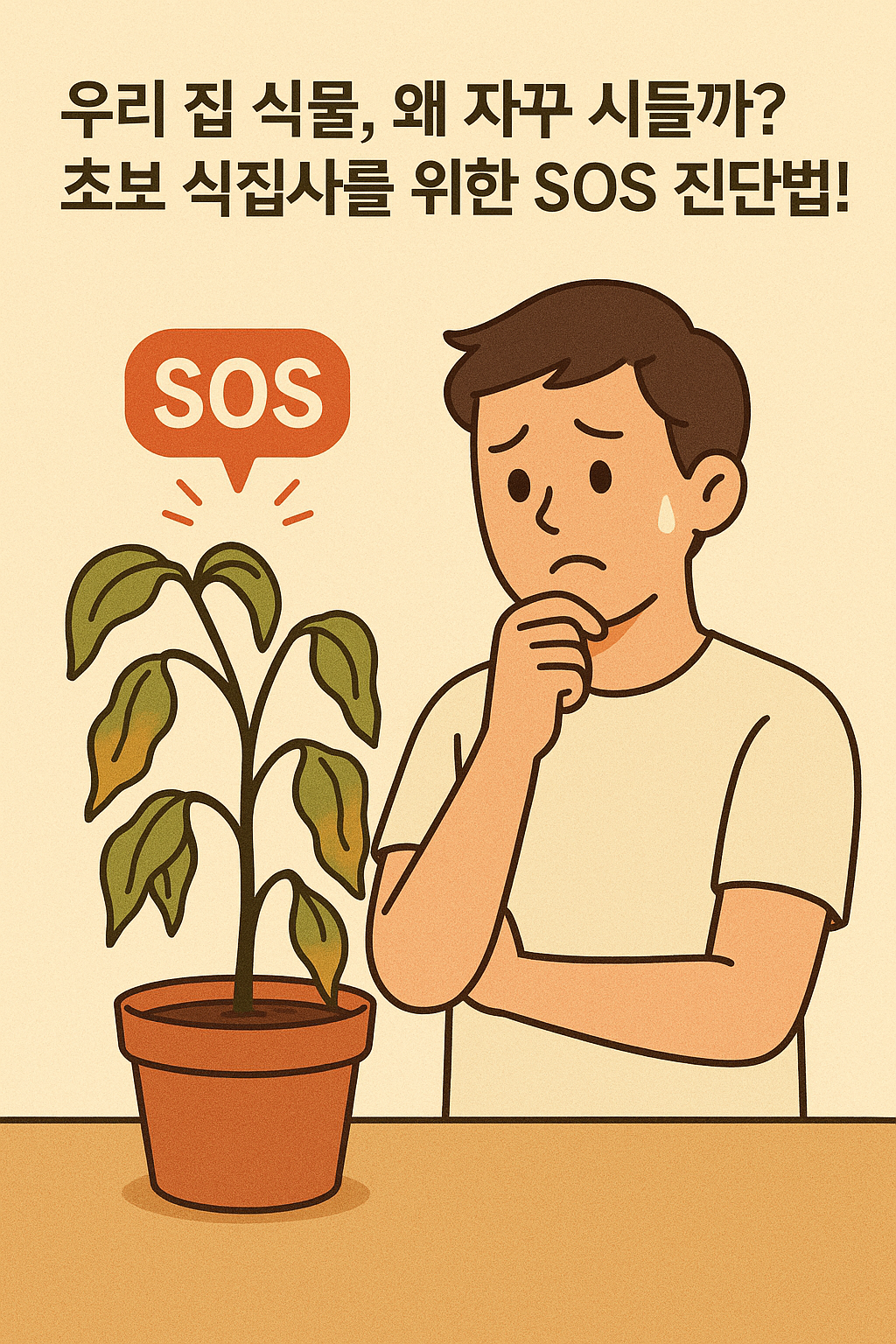 우리집 식물, 왜 자꾸 시들까?