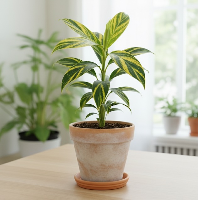 무늬알피니아, Alpinia zerumbet